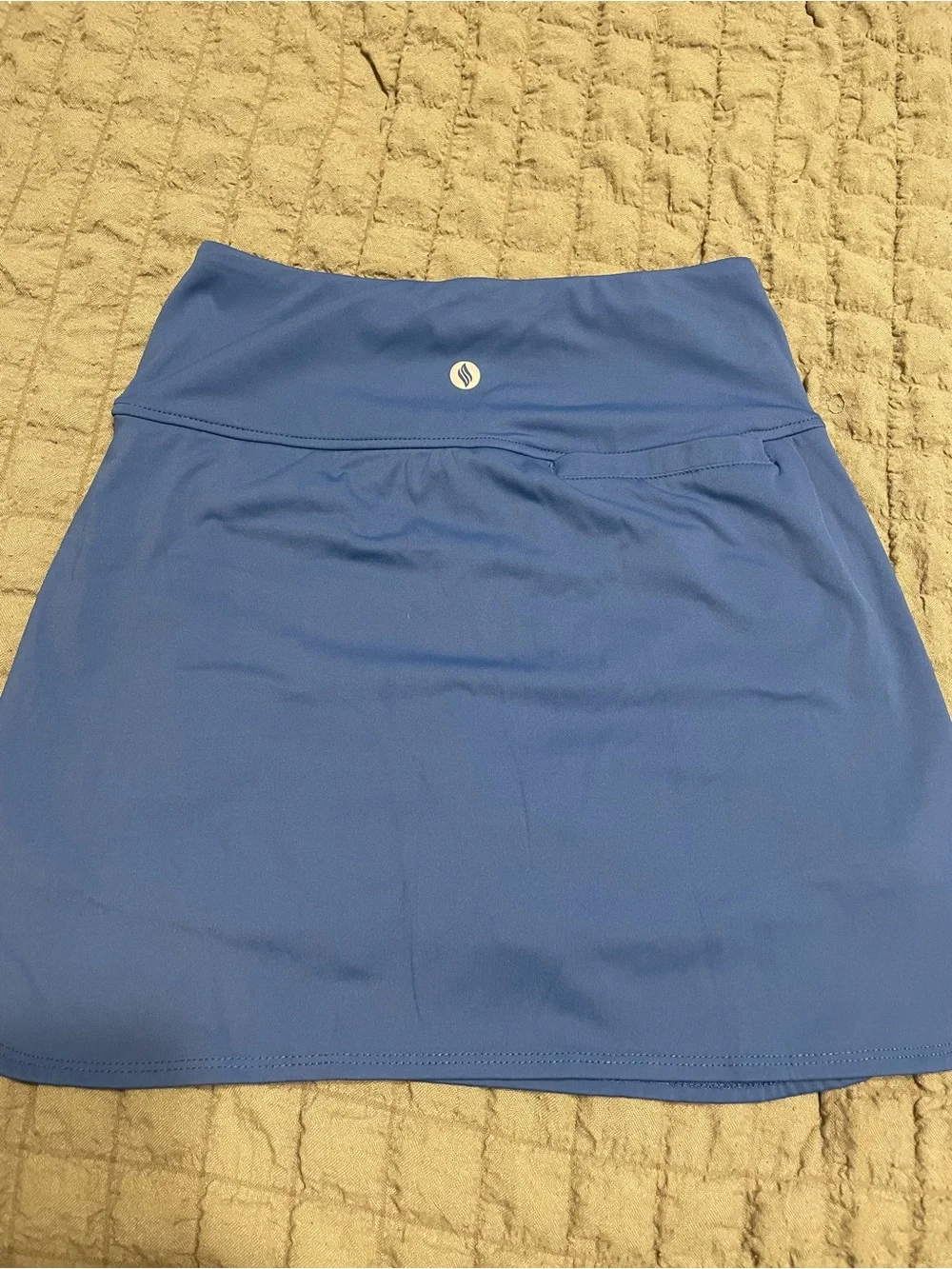 Light Blue Women's Active Mini Skirt - Comfortable Workout Skort